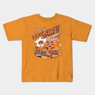 Takoyaki Attack Kids T-Shirt